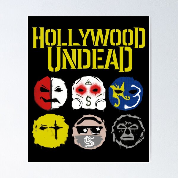 Hollywood Mask Undead Poster RB1412 product Offical hollywoodundead Merch