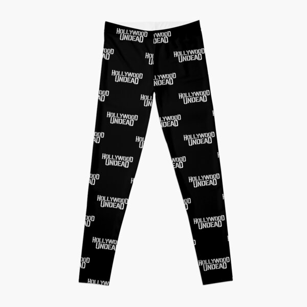 Hollywood Undead white logo Leggings RB1412 product Offical hollywoodundead Merch