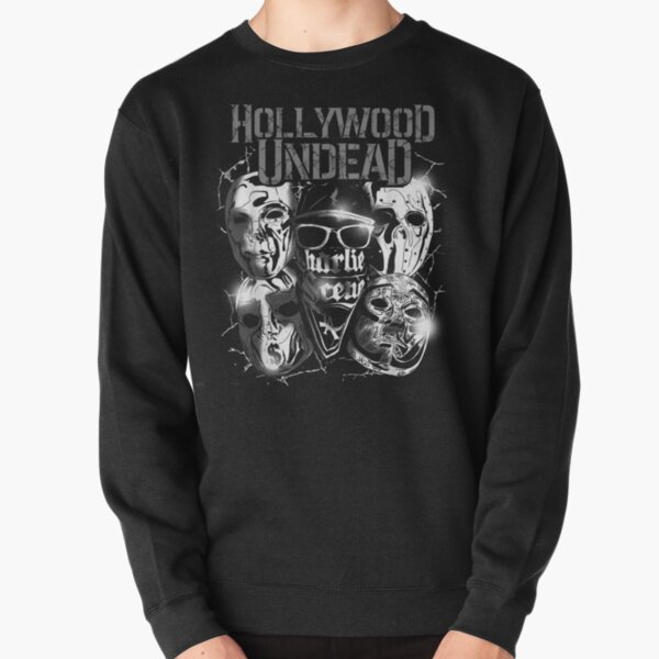 Hollywood Undead - Official Merchandise - Metal Masks Pullover Sweatshirt RB1412 product Offical hollywoodundead Merch