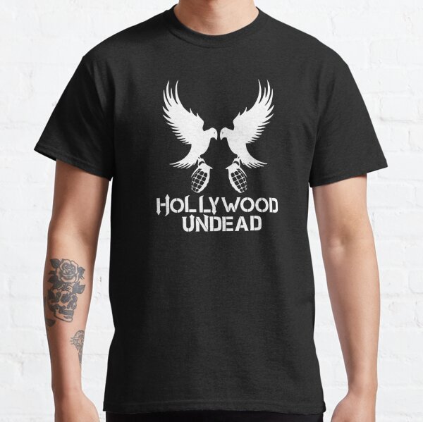 Dual Undead Bird Granade Hollywood Classic T-Shirt RB1412 product Offical hollywoodundead Merch