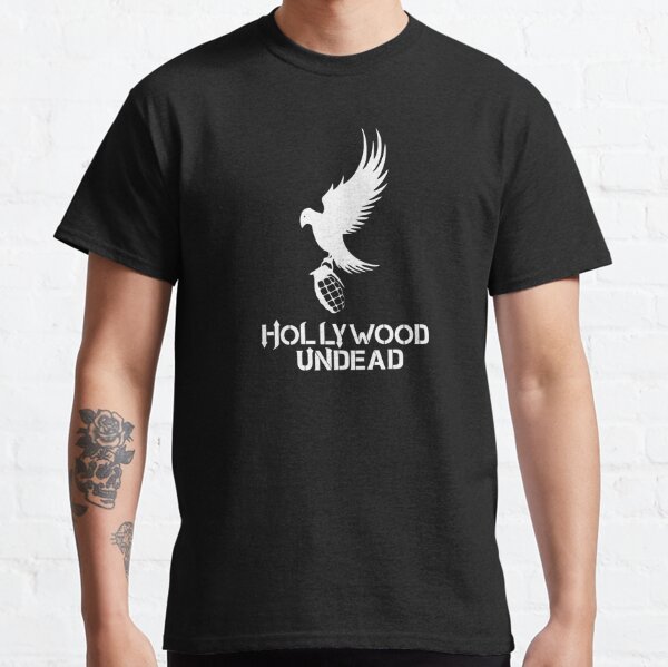 Undead Single Granade with Hollywood Bird Classic T-Shirt RB1412 product Offical hollywoodundead Merch