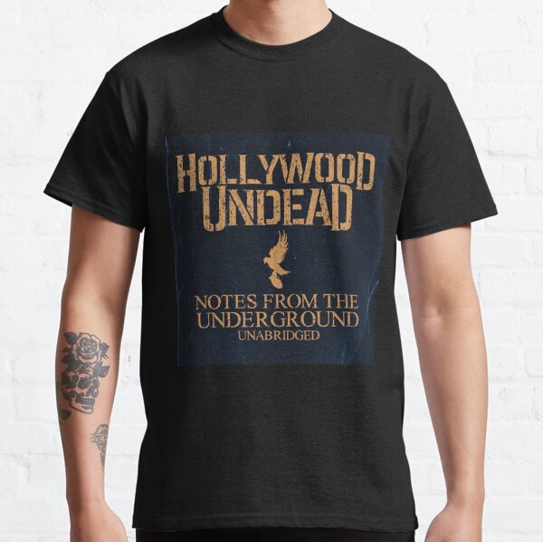 Hollywood Undead notes from the underground unabrided edition Classic T-Shirt RB1412 product Offical hollywoodundead Merch