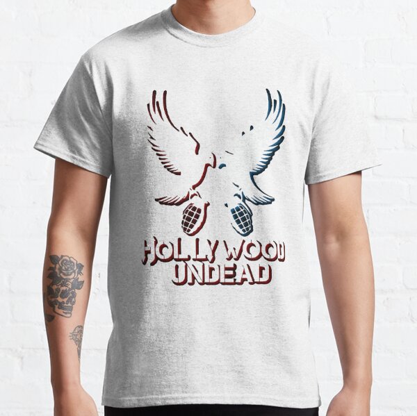 Teens Tops Hollywood Undead Classic T-Shirt RB1412 product Offical hollywoodundead Merch