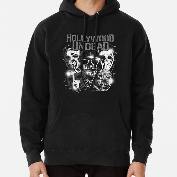 Hollywood Undead - Official Merchandise - Metal Masks Pullover Hoodie RB1412 product Offical hollywoodundead Merch