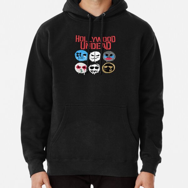 Mask Hollywood Six Undead Pullover Hoodie RB1412 product Offical hollywoodundead Merch