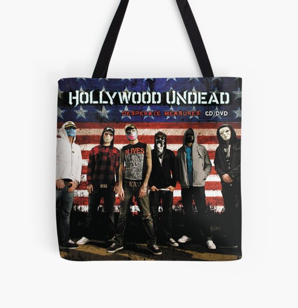 Hollywood Undead desperate measures All Over Print Tote Bag RB1412 product Offical hollywoodundead Merch