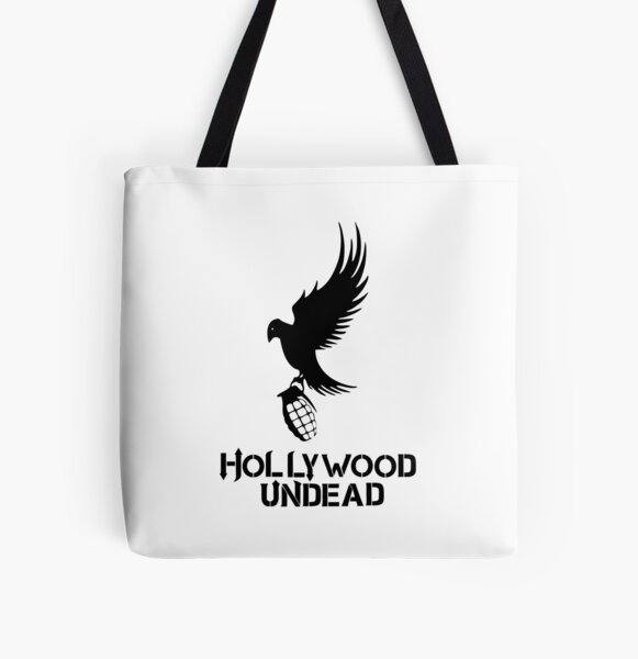 Single Hollywood Bird With Undead Granade All Over Print Tote Bag RB1412 product Offical hollywoodundead Merch