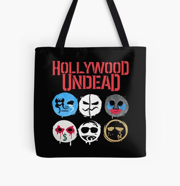 Mask Hollywood Six Undead All Over Print Tote Bag RB1412 product Offical hollywoodundead Merch