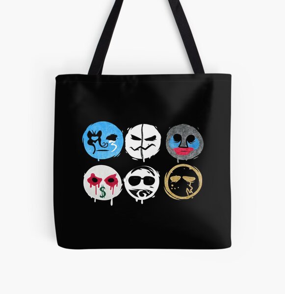 Some Hollywood Famous Undead Mask All Over Print Tote Bag RB1412 product Offical hollywoodundead Merch