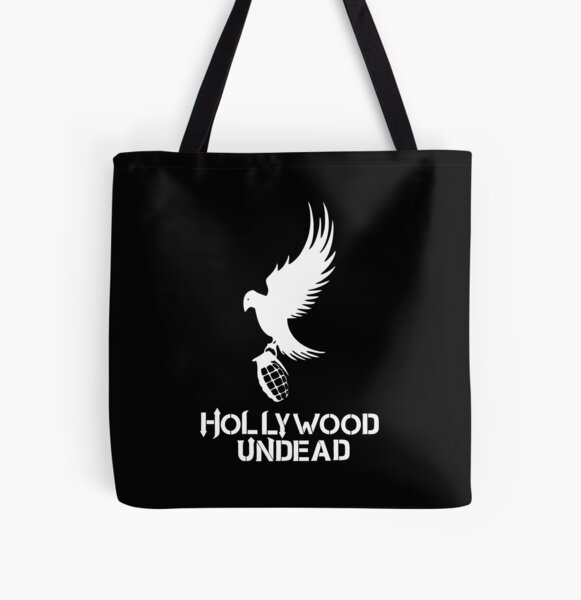 Undead Single Granade with Hollywood Bird All Over Print Tote Bag RB1412 product Offical hollywoodundead Merch