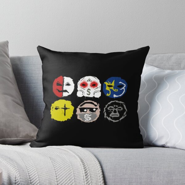 Some Undead in Famous Hollywood Throw Pillow RB1412 product Offical hollywoodundead Merch