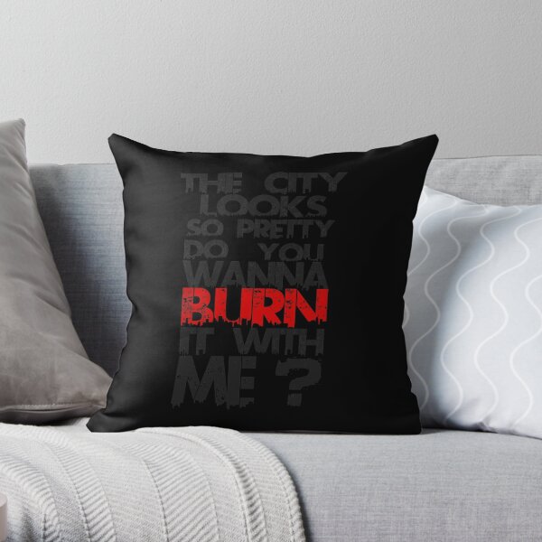 Hollywood Undead - City Throw Pillow RB1412 product Offical hollywoodundead Merch