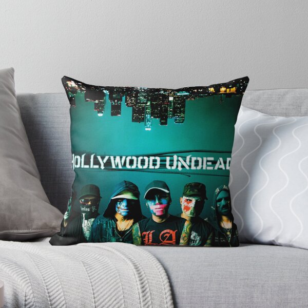 Hollywood Undead swan songs Throw Pillow RB1412 product Offical hollywoodundead Merch