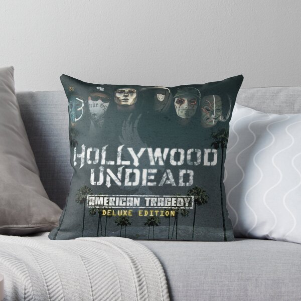 Hollywood Undead american tragedy deluxe edition Throw Pillow RB1412 product Offical hollywoodundead Merch