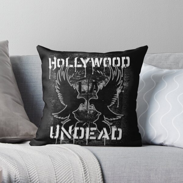 hollywood undead bird logo tour 2020 semarang Throw Pillow RB1412 product Offical hollywoodundead Merch