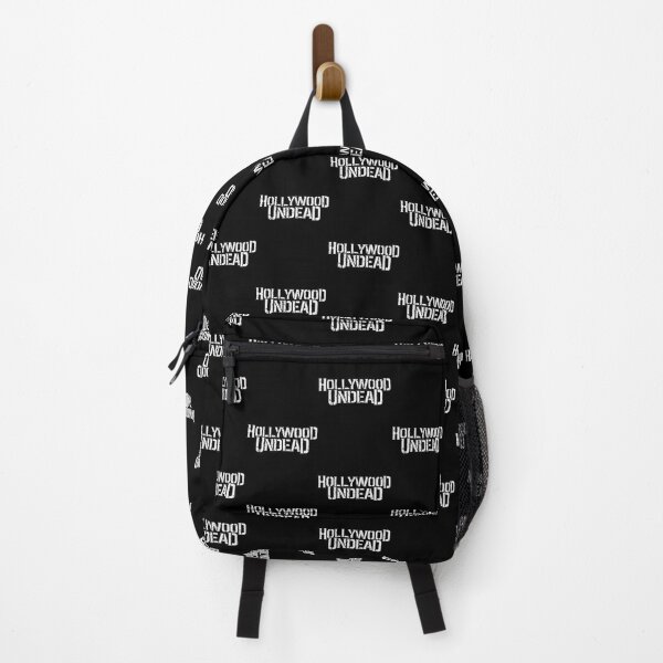 Hollywood Undead white logo Backpack RB1412 product Offical hollywoodundead Merch