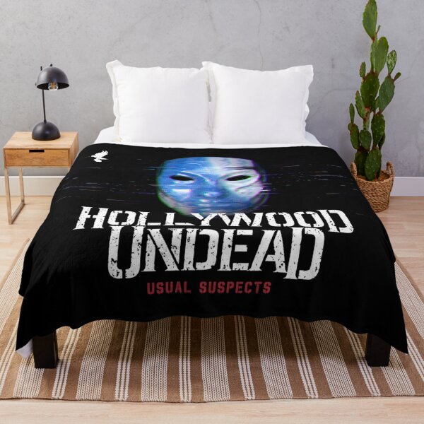 Hollywood Undead usual suspects Throw Blanket RB1412 product Offical hollywoodundead Merch