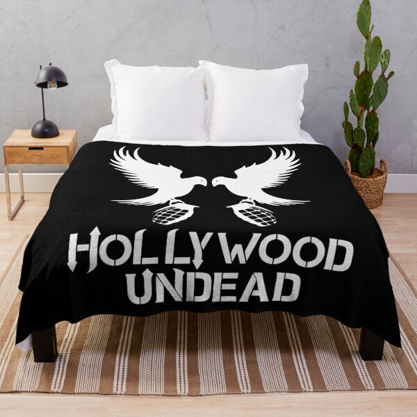 Dual Undead Bird Granade Hollywood Throw Blanket RB1412 product Offical hollywoodundead Merch