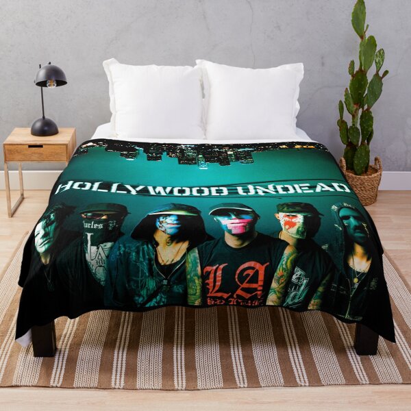 Hollywood Undead swan songs Throw Blanket RB1412 product Offical hollywoodundead Merch