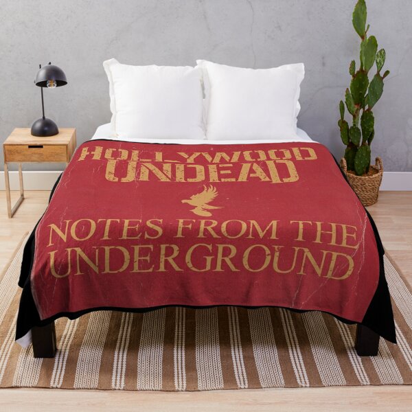 Hollywood Undead notes from the underground Throw Blanket RB1412 product Offical hollywoodundead Merch