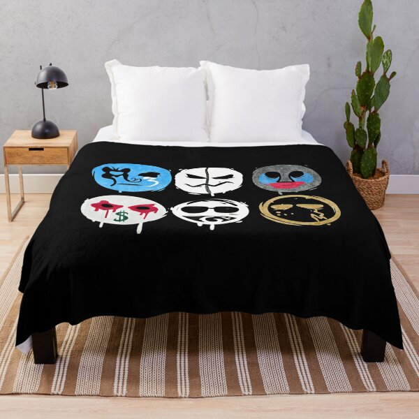 Some Hollywood Famous Undead Mask Throw Blanket RB1412 product Offical hollywoodundead Merch