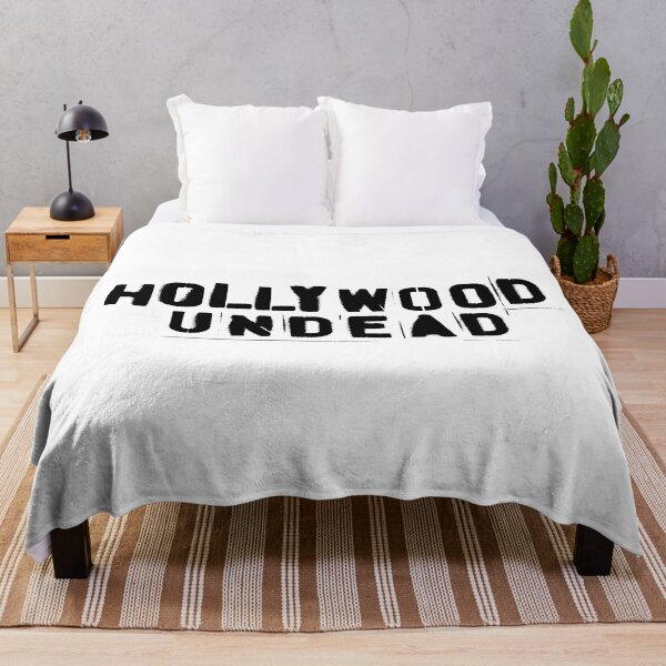 Hollywood Undead Merch Hollywood Undead Logo Throw Blanket RB1412 product Offical hollywoodundead Merch