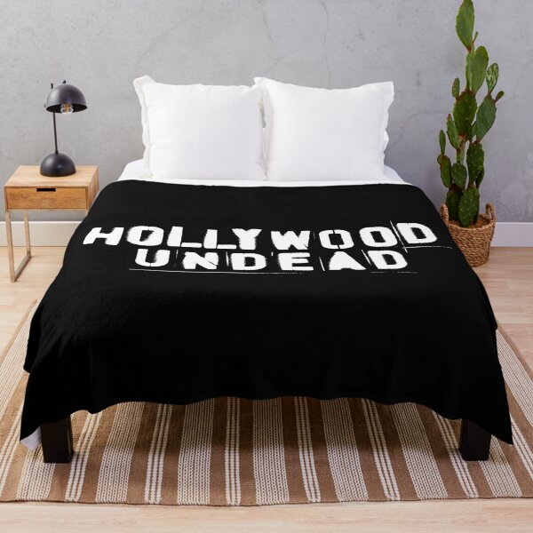 Hollywood Undead Merch Hollywood Undead Logo Throw Blanket RB1412 product Offical hollywoodundead Merch