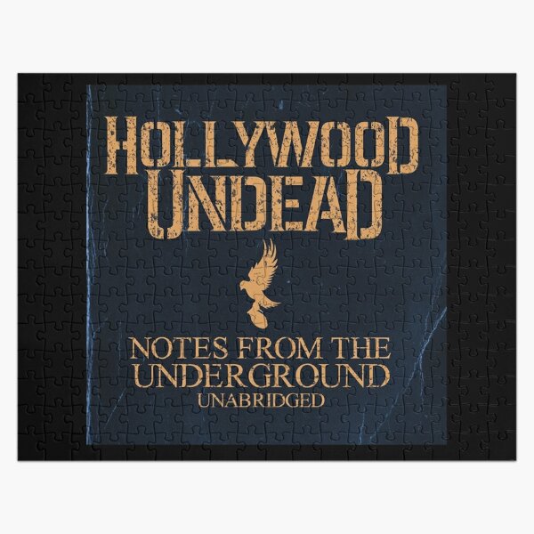 Hollywood Undead notes from the underground unabrided edition Jigsaw Puzzle RB1412 product Offical hollywoodundead Merch