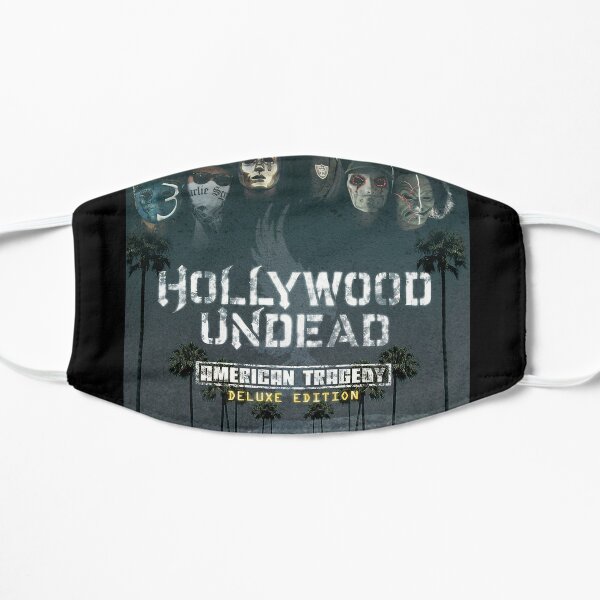 Hollywood Undead american tragedy deluxe edition Flat Mask RB1412 product Offical hollywoodundead Merch